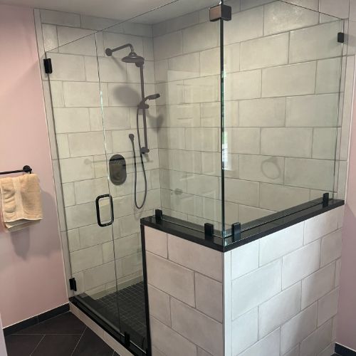 Frameless Door Panel and Return Clips  Image